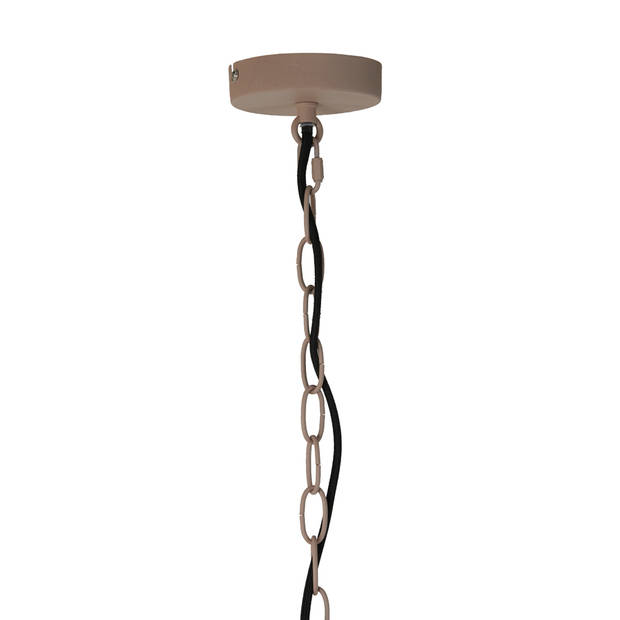 Light & Living - Hanglamp Fynn - 50x50x60 - Bruin