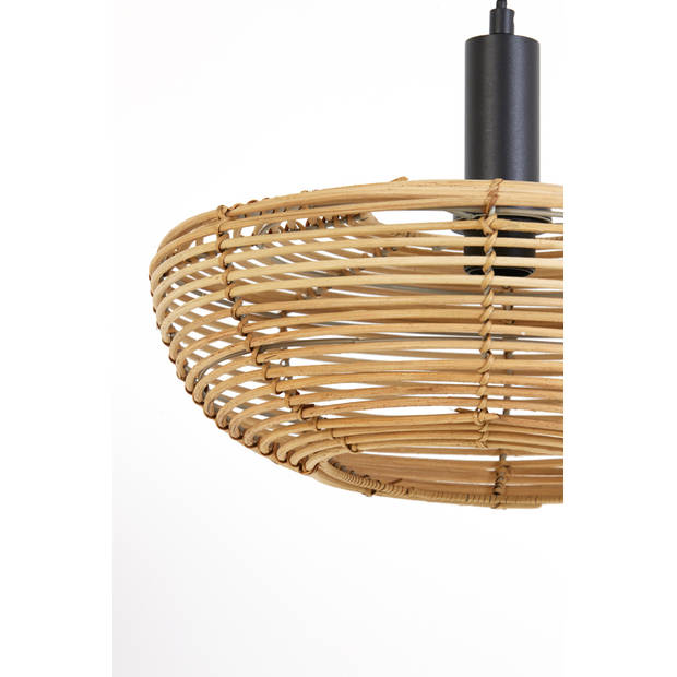 Light & Living - Hanglamp Milan - 40x40x15 - Bruin