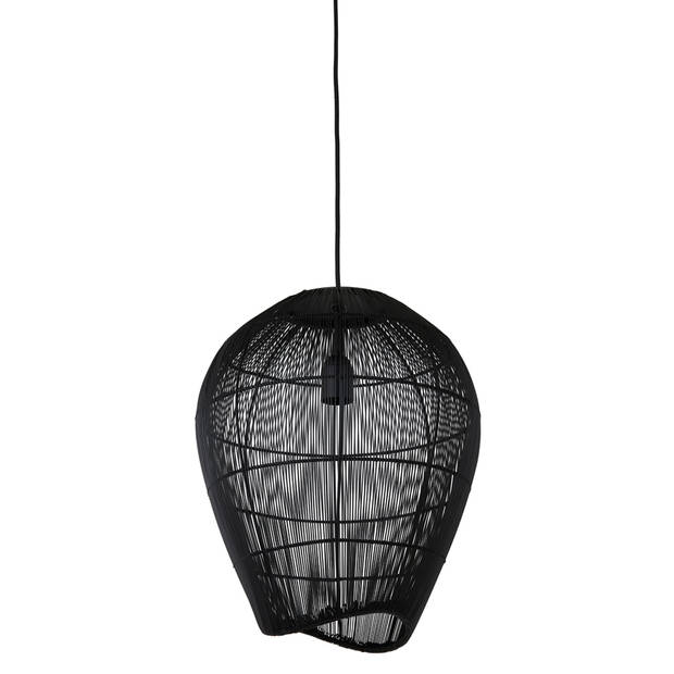 Light & Living - Hanglamp YUMI - Ø34x40cm - Zwart