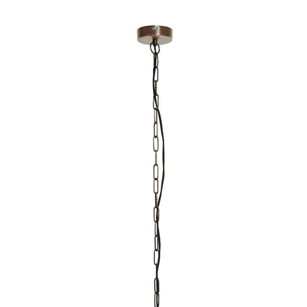 Light & Living - Hanglamp Kasper - 65x65x37 - Bruin