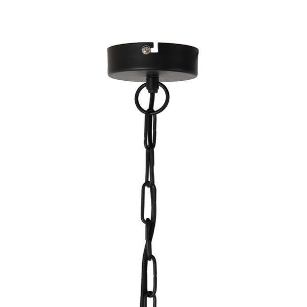 Light & Living - Hanglamp SINULA - Ø45x42cm - Zwart