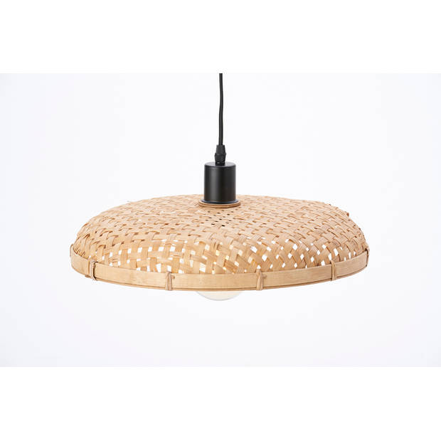 Light & Living - Hanglamp Paloma - 40x40x7.5 - Bruin