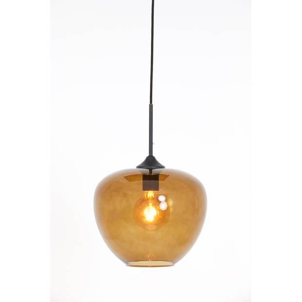 Light & Living - Hanglamp MAYSON - Ø30x25cm - Bruin