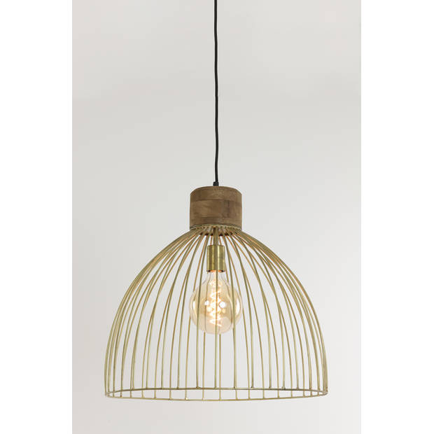 Light & Living - Hanglamp Giada - 50x50x47 - Brons