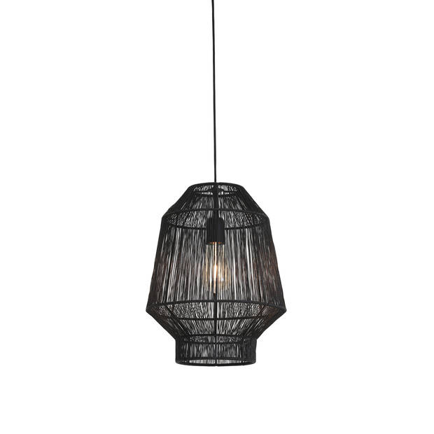 Light & Living - Hanglamp Vitora - 30x30x38 - Zwart