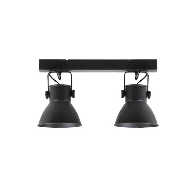 Light & Living - Hang-/wandlamp ELIANO - 45x18x25cm - Zwart