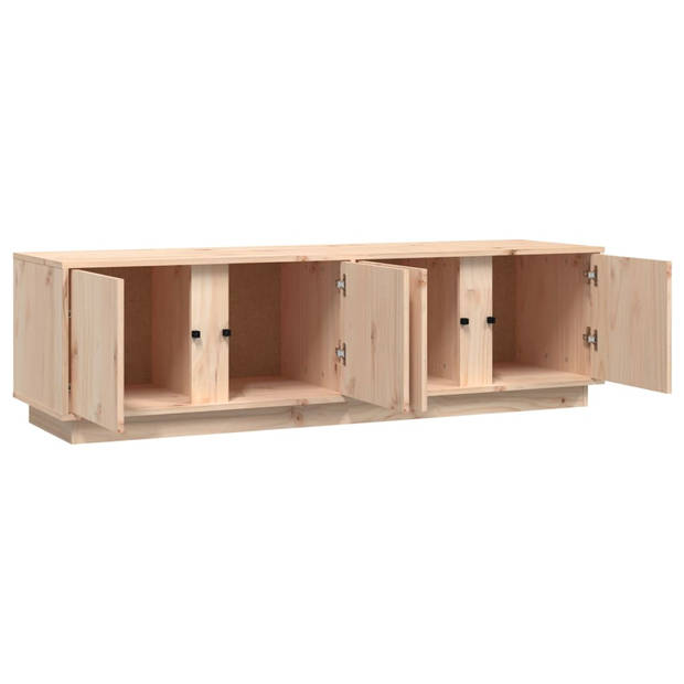 vidaXL Tv-meubel 140x40x40 cm massief grenenhout