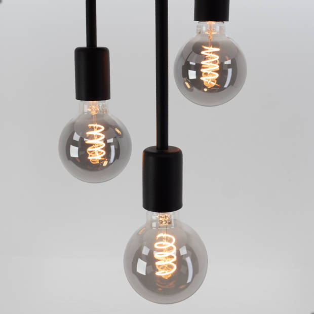 EGLO Wilmcote Plafondlamp - E27 - Ø 28 cm - Zwart