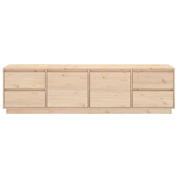 vidaXL Tv-meubel 176x37x47,5 cm massief grenenhout