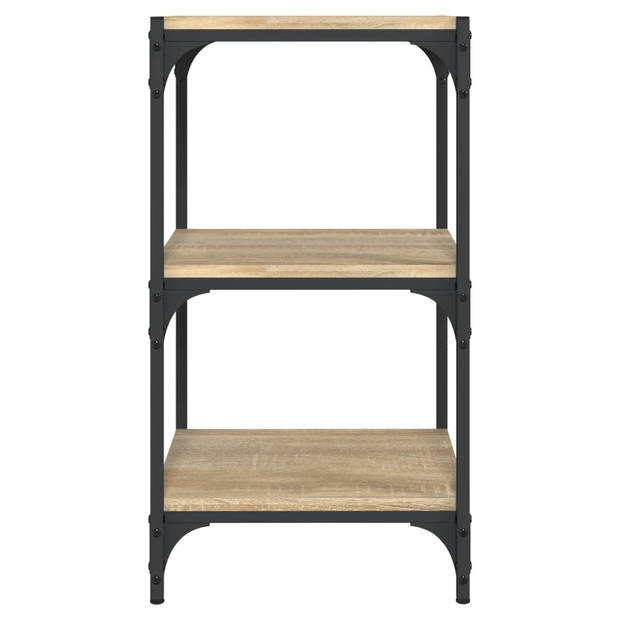 The Living Store Boekenkast - Sonoma eiken - 40 x 33 x 70.5 cm - Duurzaam materiaal