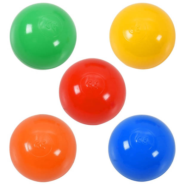 vidaXL Ballenbak voor kinderen met 300 ballen 75x75x32 cm