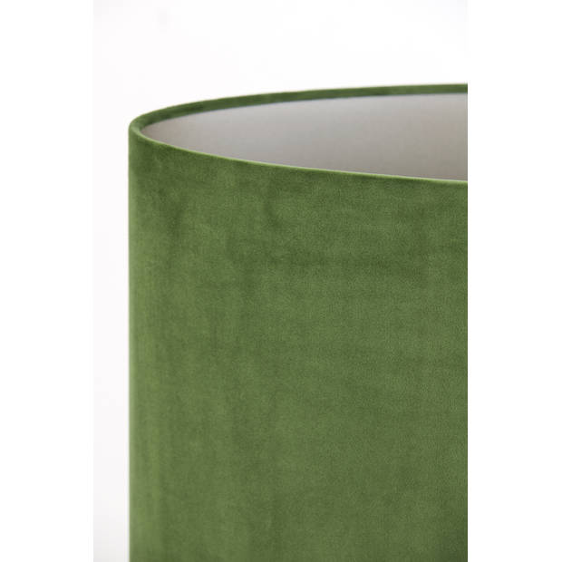 Light & Living - Lampenkap VELOURS - 30x15x25cm - Groen