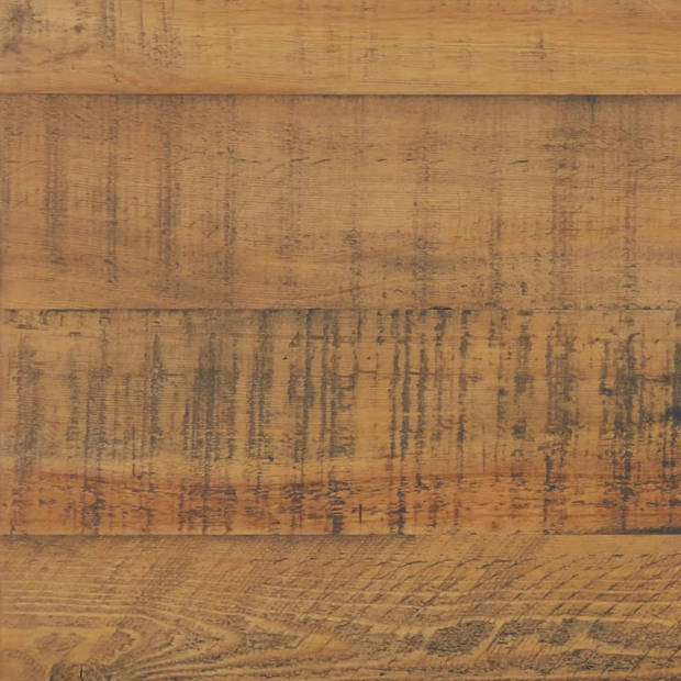 vidaXL Opbergbankje 110x30x45 cm massief grenenhout bruin