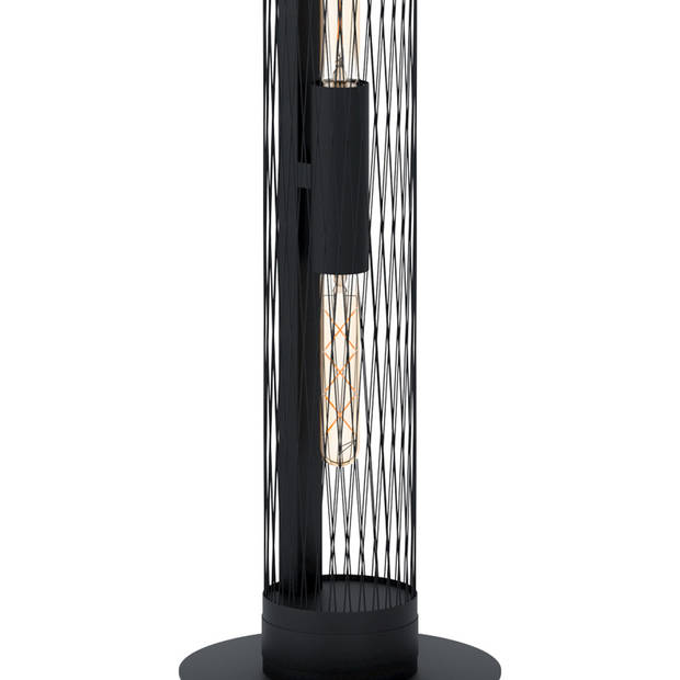 EGLO Redcliffe Vloerlamp - E27 - 135,5 cm - Zwart