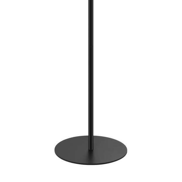 EGLO Dembleby Vloerlamp - E27 - 150 cm - Zwart/Natuur