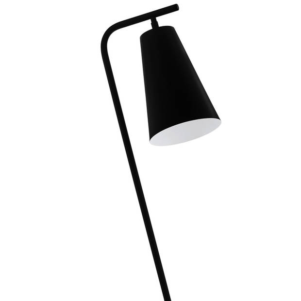 EGLO Rekalde Vloerlamp - E27 - 150 cm - Zwart, Wit