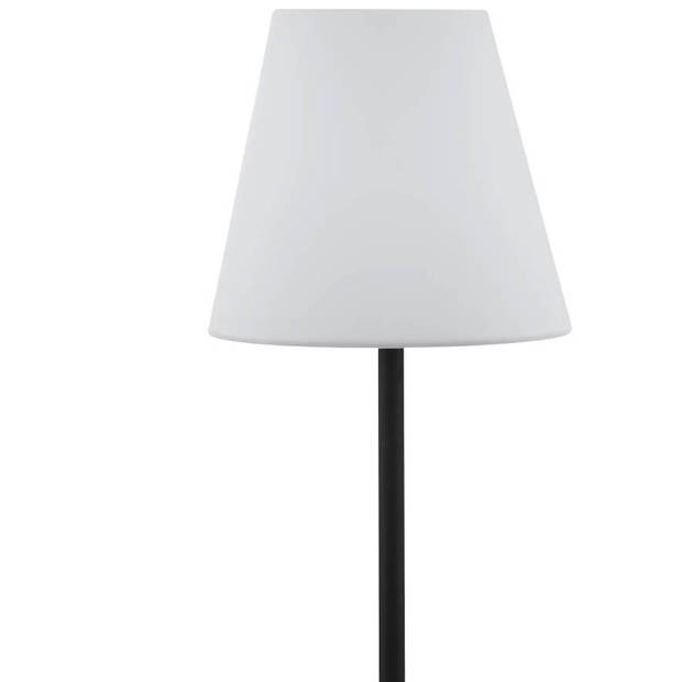 EGLO Alghera Staande lamp Buiten - E27 - 148,5 cm - Zwart/Wit