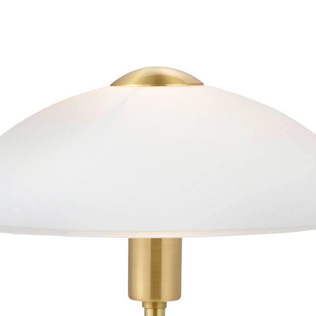 EGLO Solo 1 Tafellamp - E14 - 35 cm - Geelkoper/Wit - Dimbaar