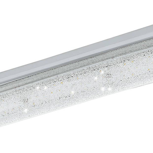 EGLO Tolorico Plafond- en Wandlamp - LED - 57 cm - Chroom