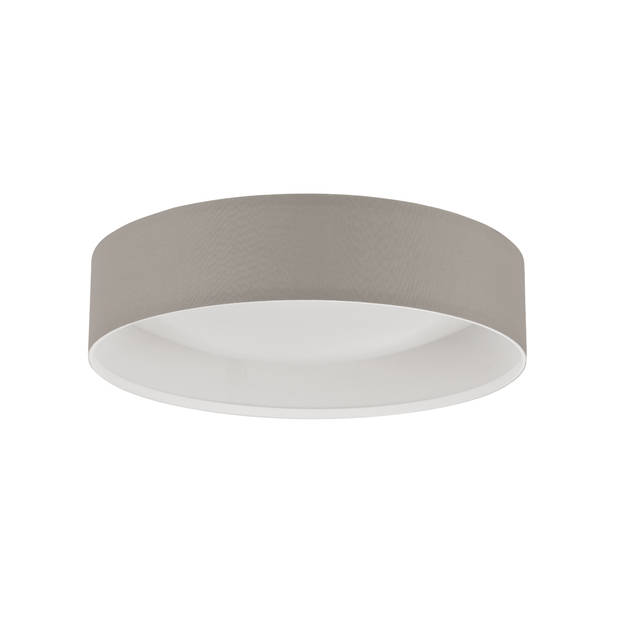 EGLO Pasteri - Plafondlamp - LED - Ø32 cm - Wit - Taupe