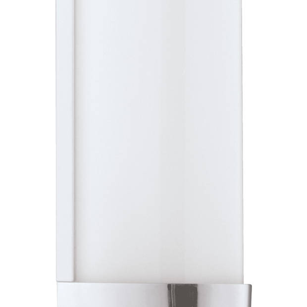 EGLO Gita 2 Wand/Plafondlamp - LED - Lengte 350mm. - Chroom - Wit