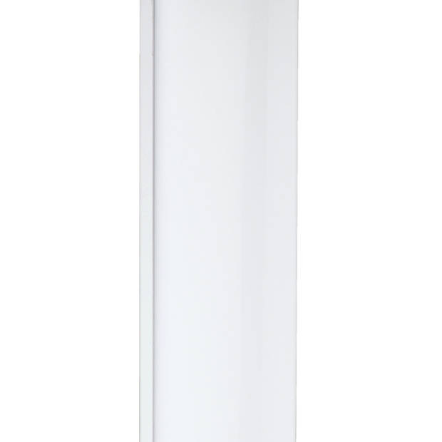 EGLO Gita 2 Wand/Plafondlamp - LED - Lengte 60cm - Chroom - Wit