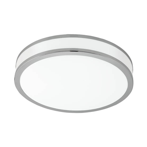 EGLO Palermo 2 - Wand/Plafondlamp - 1 Lichts - Ø410mm. - Wit, Chroom