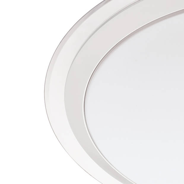 EGLO Competa-C Plafondlamp - LED - Ø 43 cm - Wit/Zilver - Dimbaar