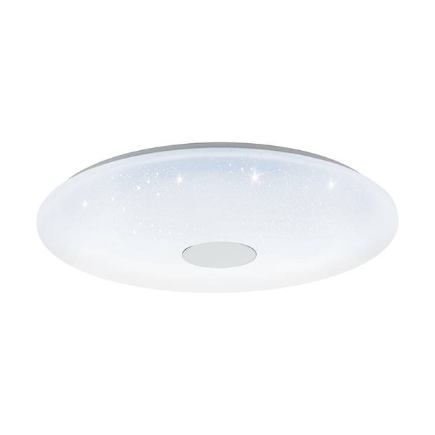 EGLO Totari-C Plafondlamp - LED - Ø 58 cm - Wit/Grijs - Dimbaar