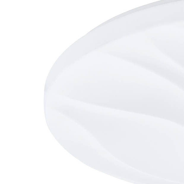 EGLO Benariba Plafond- en Wandlamp - LED - Ø 44 cm - Wit