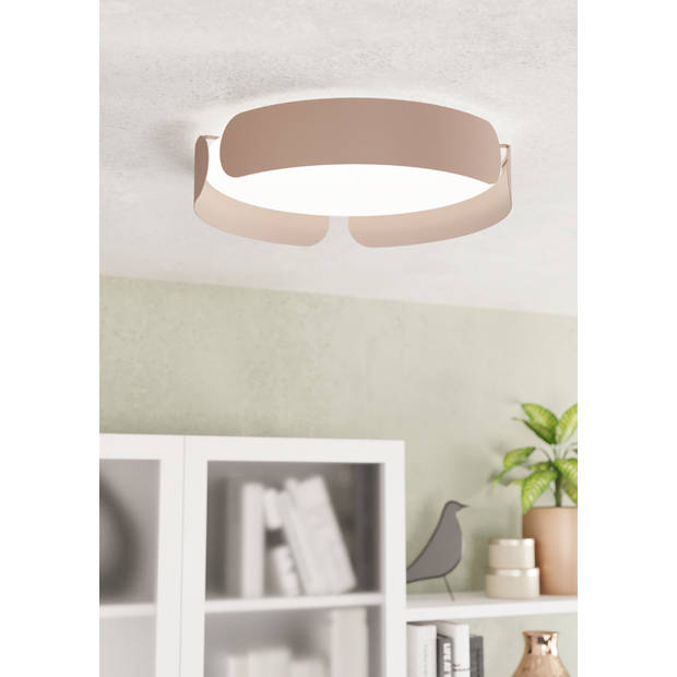 EGLO Valcasotto Plafondlamp - LED - Ø 37 cm - Wit