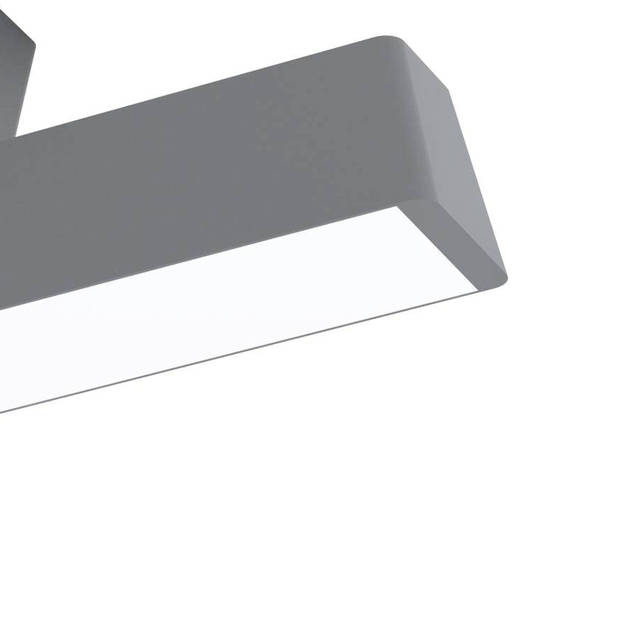 EGLO connect.z Simolaris-Z Smart Plafondlamp - 47 cm - Zwart/Wit - Instelbaar RGB & wit licht - Dimbaar - Zigbee