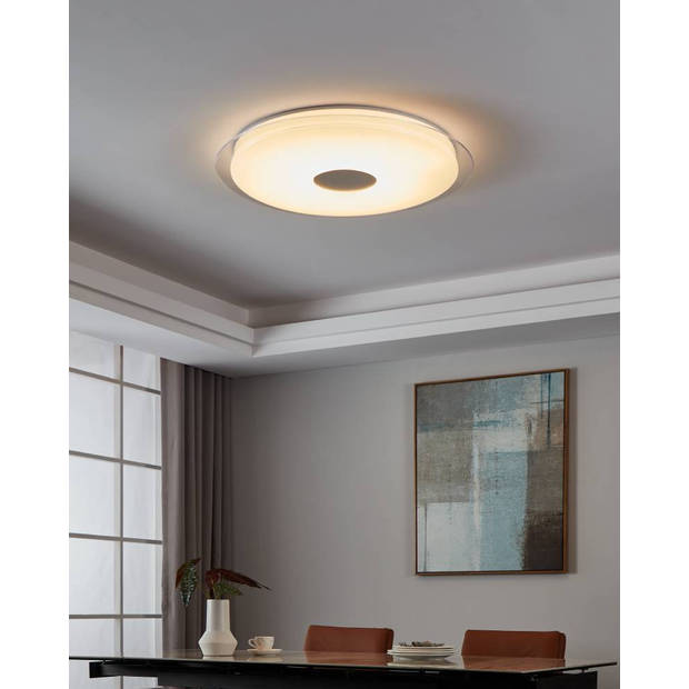 EGLO connect.z Lanciano-Z Smart Plafondlamp - Ø 77 cm - Wit - Dimbaar