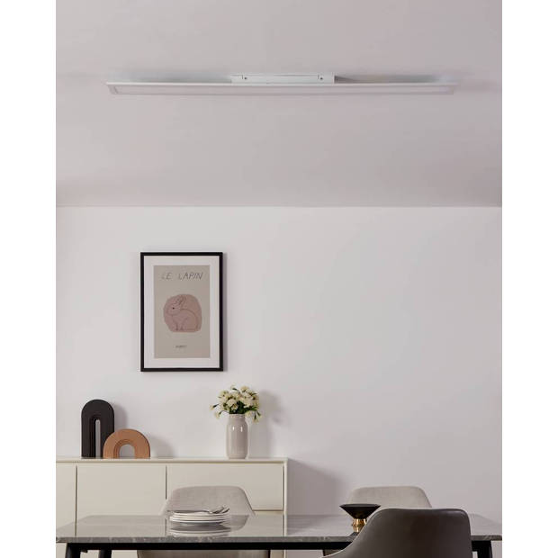 EGLO connect.z Salobrena-Z Smart Plafondlamp - 120 cm - Wit - Dimbaar