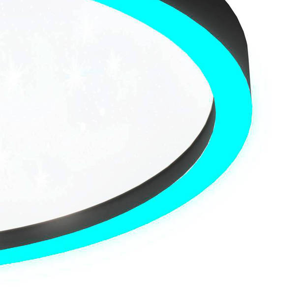EGLO connect.z Montemorelos-Z Smart Plafondlamp - Ø 57 cm - Zwart/Wit