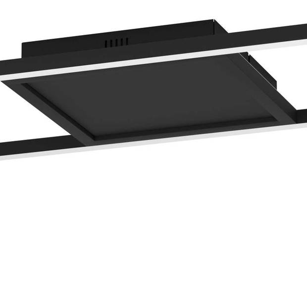 EGLO connect.z Calagrano-Z Smart Plafondlamp - 64 cm - Zwart/Wit - Instelbaar RGB & wit licht - Dimbaar - Zigbee