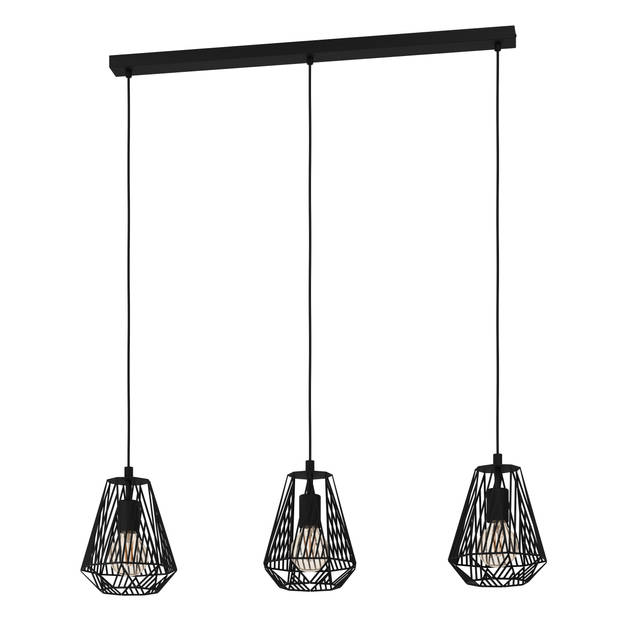 EGLO Stype Hanglamp - E27 - 96 cm - Zwart