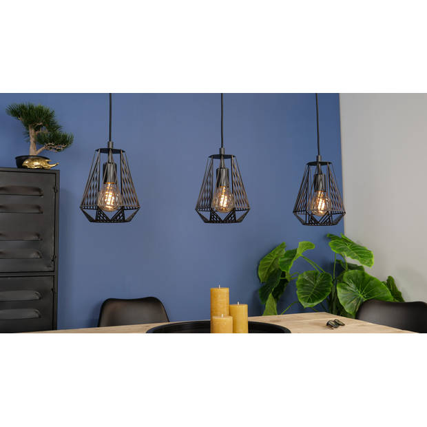 EGLO Stype Hanglamp - E27 - 96 cm - Zwart