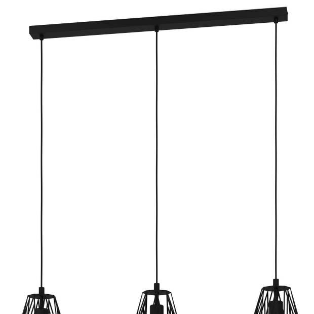 EGLO Stype Hanglamp - E27 - 96 cm - Zwart