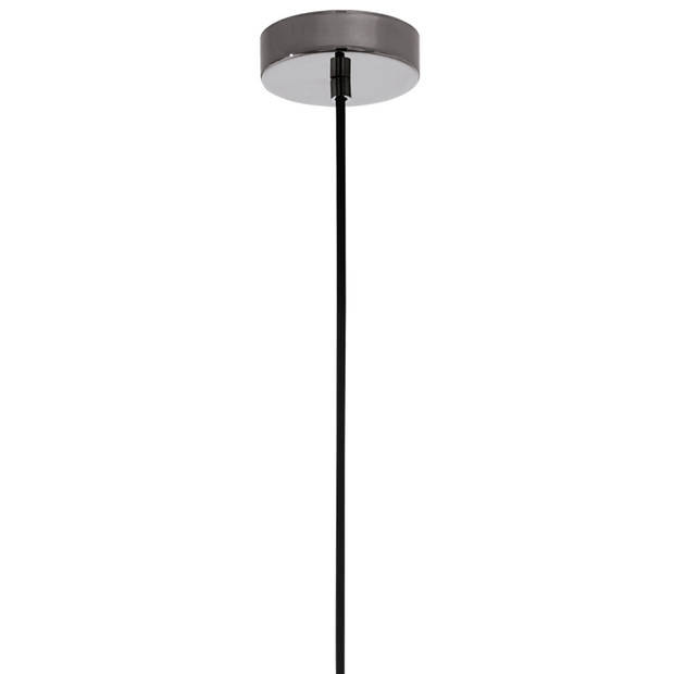 EGLO Torrontes Hanglamp - E27 - Ø 34,5 cm - Nikkel/Zwart