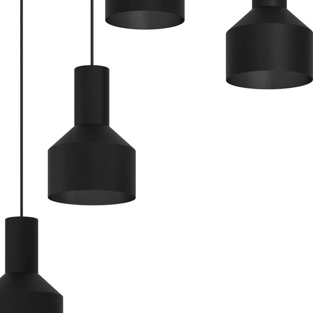 EGLO Casibare Hanglamp - E27 - Ø 71 cm - Zwart