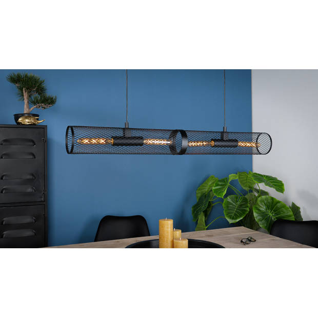 EGLO Redcliffe Hanglamp - E27 - 108 cm - Zwart