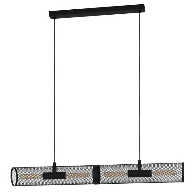 EGLO Redcliffe Hanglamp - E27 - 108 cm - Zwart