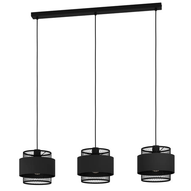 EGLO Bazely Hanglamp - E27 - 99 cm - Zwart