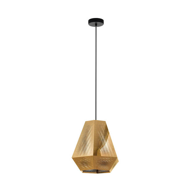 EGLO Chiavica 1 Hanglamp - E27 - Staal - Goud