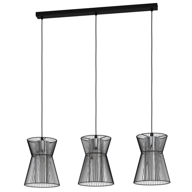 EGLO Maseta Hanglamp - E27 - 93 cm - Zwart