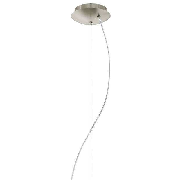 EGLO Stellato 3 Hanglamp - E27 - Ø 70 cm - Grijs/Bruin, Wit