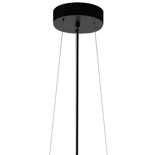 EGLO Varillas Hanglamp - 3 lichts - Ø53 cm - E27 - Zwart