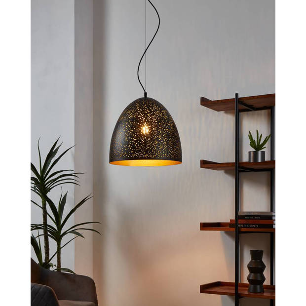 EGLO Vintage Safi Hanglamp - Ø405mm. - Bruin, Goud