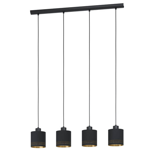 EGLO Esteperra - Hanglamp - E27 - 94 cm - Zwart